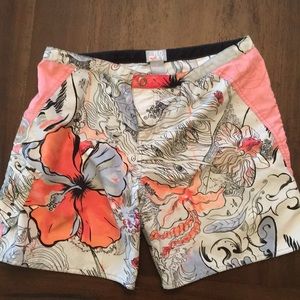 Roxy pro board shorts. Size 9